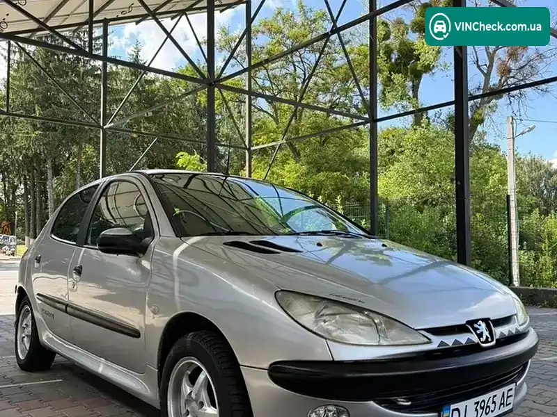 Peugeot 206 2002, фото з оголошення 2 з 20, VIN VF32AKFWF42853974