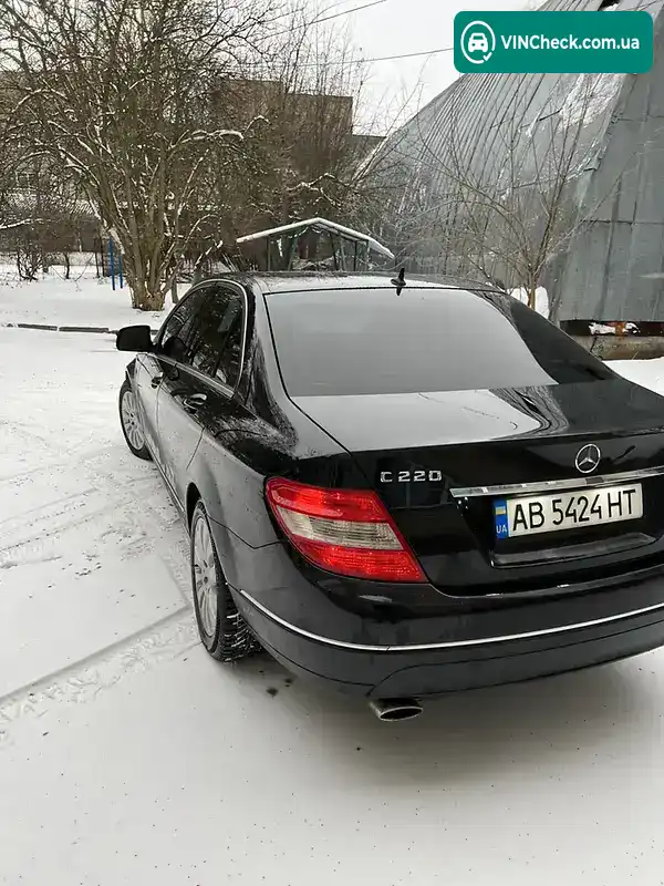 Mercedes-Benz C-Class 2008, фото з оголошення 2 з 18, VIN WDD2040081A195830
