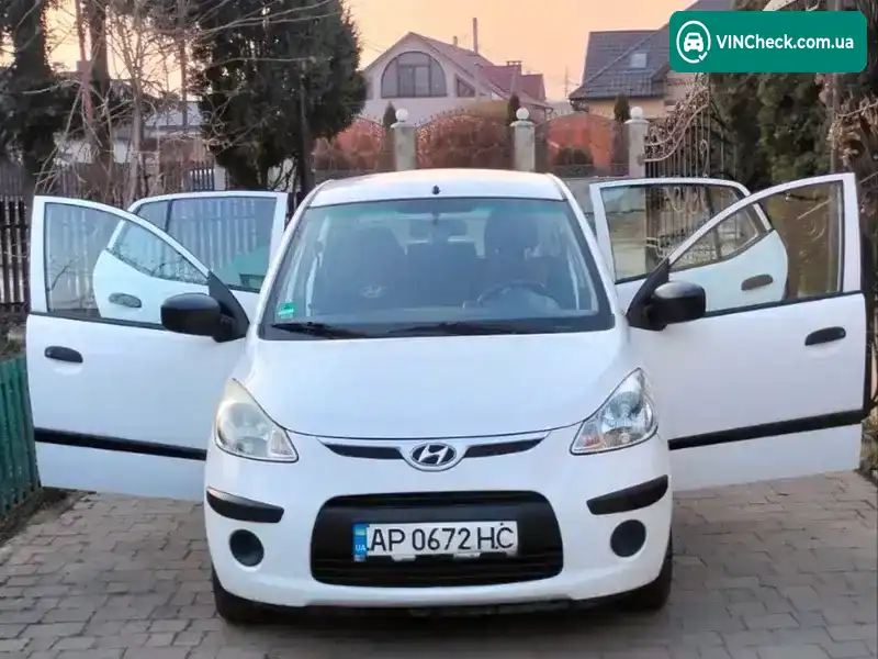 Hyundai i10 2009, фото з оголошення 1 з 15, VIN MALAM51BP9M296954