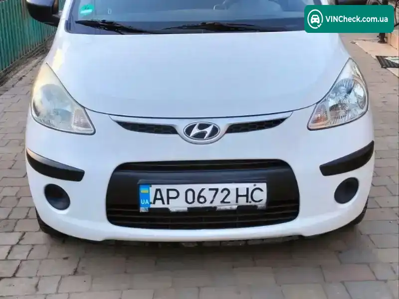 Hyundai i10 2009, фото з оголошення 2 з 15, VIN MALAM51BP9M296954