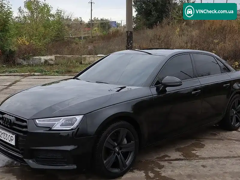 Audi A4 2019, фото з оголошення 2 з 17, VIN WAUANAF48KA065307