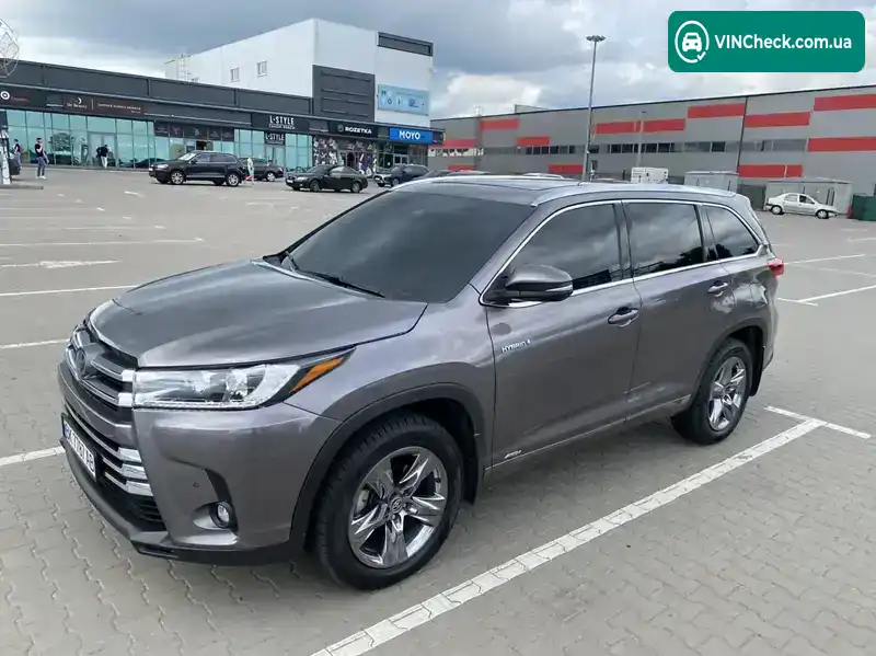 Toyota Highlander 2019, фото з оголошення 1 з 20, VIN 5TDDGRFH6KS079060