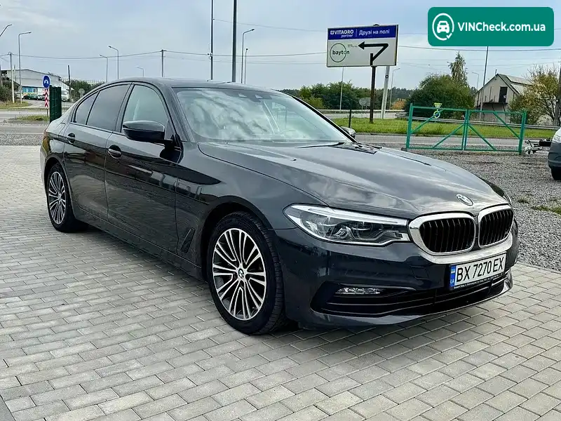BMW 5 Series 2017, фото з оголошення 2 з 20, VIN WBAJD11060G883992