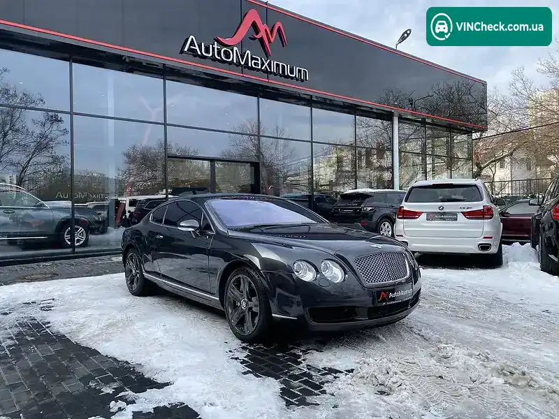 Bentley Continental GT 2006, фото з оголошення 1 з 19, VIN SCBCE63W97C041630