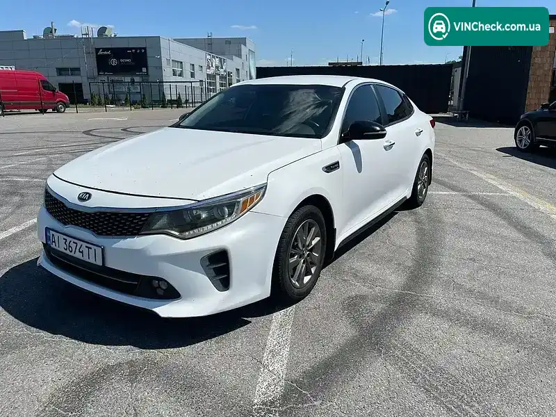 Kia Optima 2017, фото з оголошення 2 з 12, VIN 5XXGT4L19HG173737