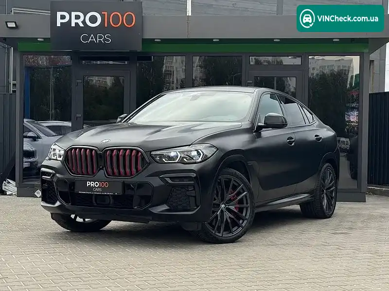 BMW X6 2022, фото з оголошення 1 з 20, VIN WBAGT610409L08305