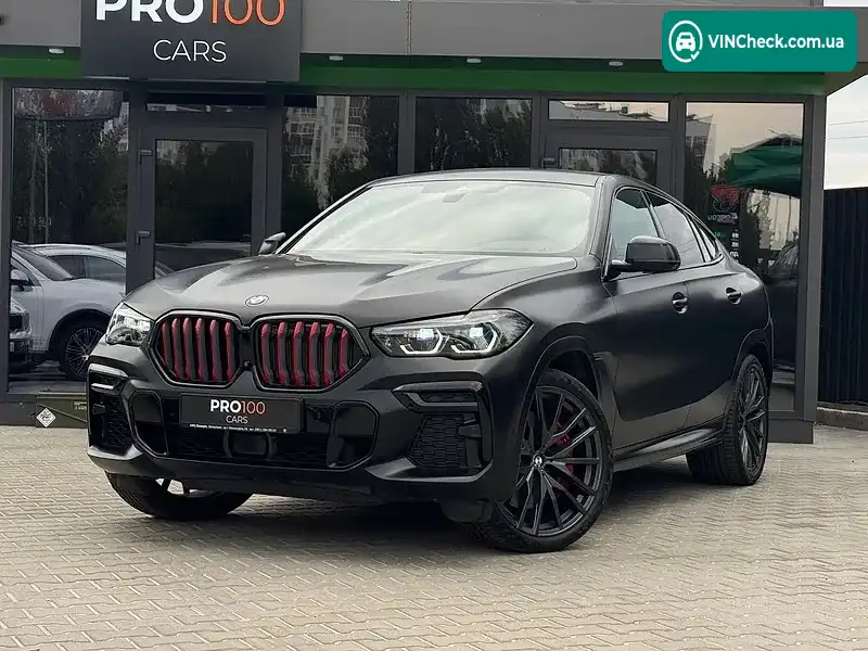 BMW X6 2022, фото з оголошення 2 з 20, VIN WBAGT610409L08305