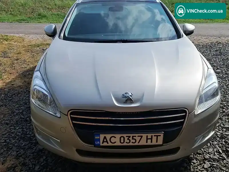 Peugeot 508 2011, фото з оголошення 1 з 10, VIN VF38E9HL0BL050672