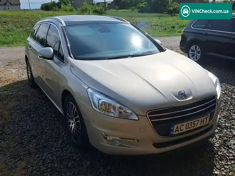 Peugeot 508 2011, фото з оголошення 2 з 10, VIN VF38E9HL0BL050672