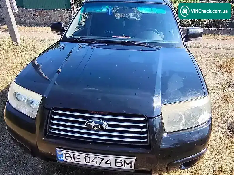 Subaru Forester 2006, фото з оголошення 2 з 20, VIN JF1SG5LE57G101493