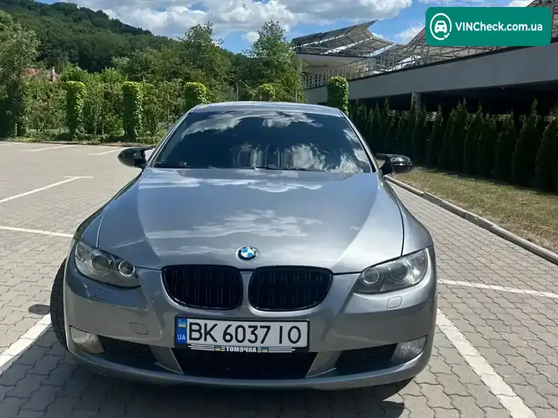 BMW 3 Series 2008, фото з оголошення 1 з 19, VIN WBAWD11060PW08905