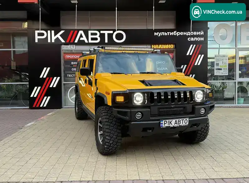 Hummer H2 2002, фото з оголошення 1 з 21, VIN 5GRGN23U83H105318