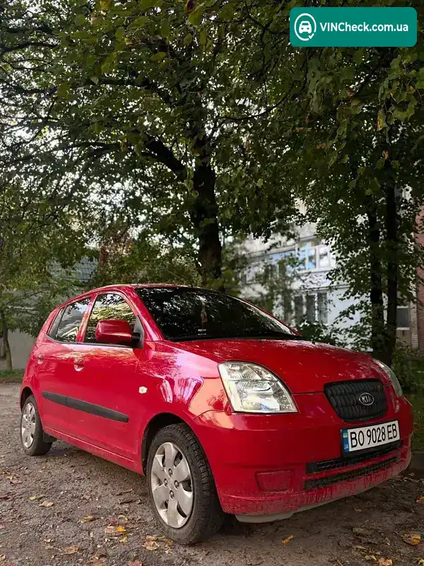 Kia Picanto 2005, фото з оголошення 1 з 10, VIN KNEBA24425T140279
