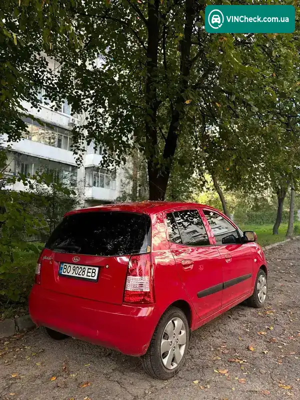 Kia Picanto 2005, фото з оголошення 2 з 10, VIN KNEBA24425T140279