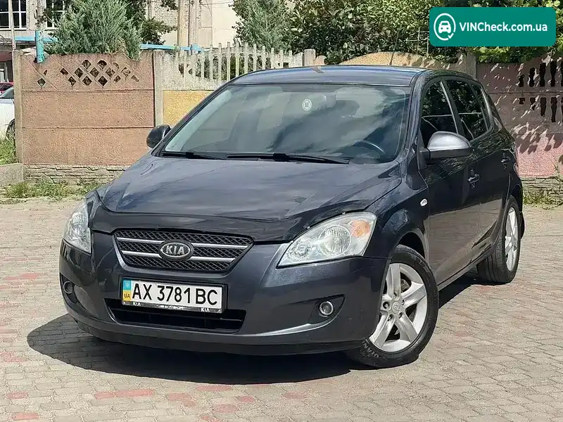 Kia Ceed 2007, фото з оголошення 2 з 16, VIN Y6LFF24227L001051