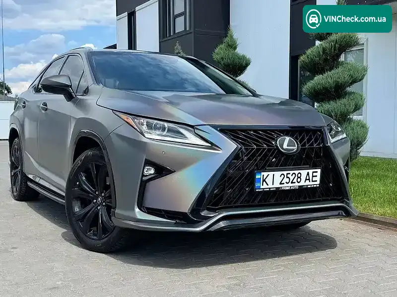 Lexus RX 2017, фото з оголошення 1 з 20, VIN 2T2BZMCA2HC122236