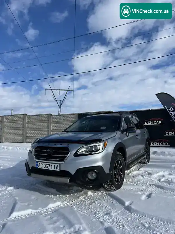 Subaru Outback 2016, фото з оголошення 1 з 14, VIN 4S4BSALC0G3291912