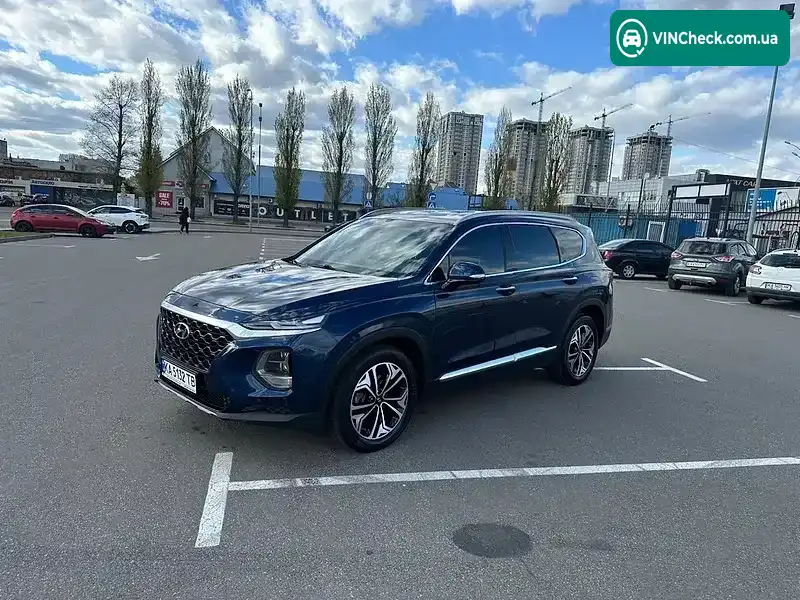 Hyundai Santa FE 2019, фото з оголошення 1 з 20, VIN KMHS281BBLU247812