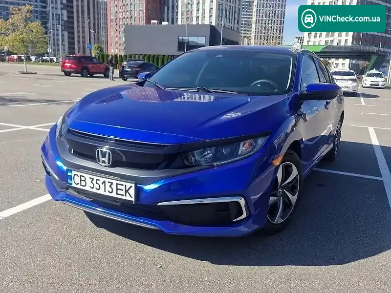 Honda Civic 2020, фото з оголошення 1 з 7, VIN 2HGFC2F61MH504133
