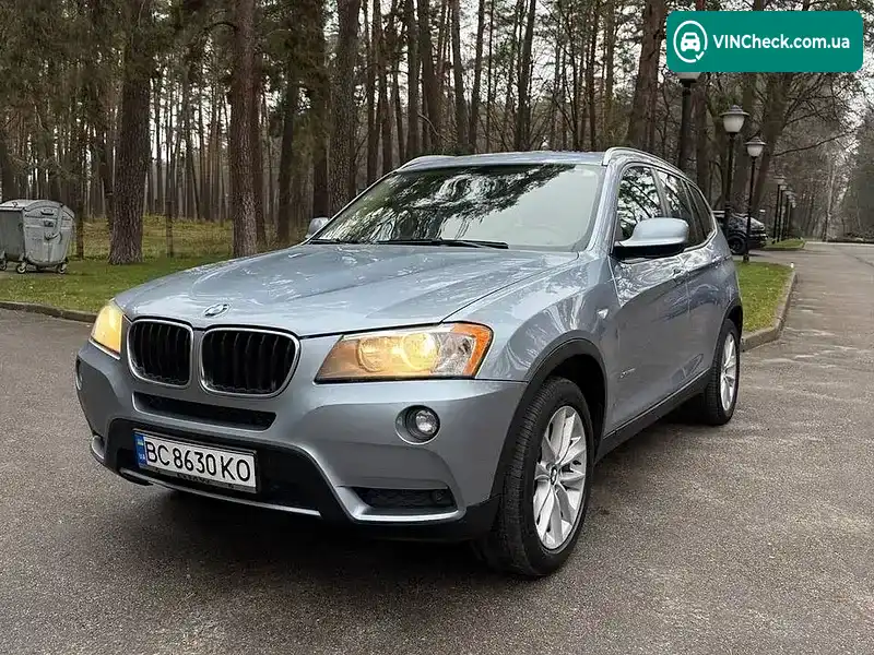 BMW X3 2012, фото з оголошення 2 з 21, VIN 5UXWX9C52D0A12806