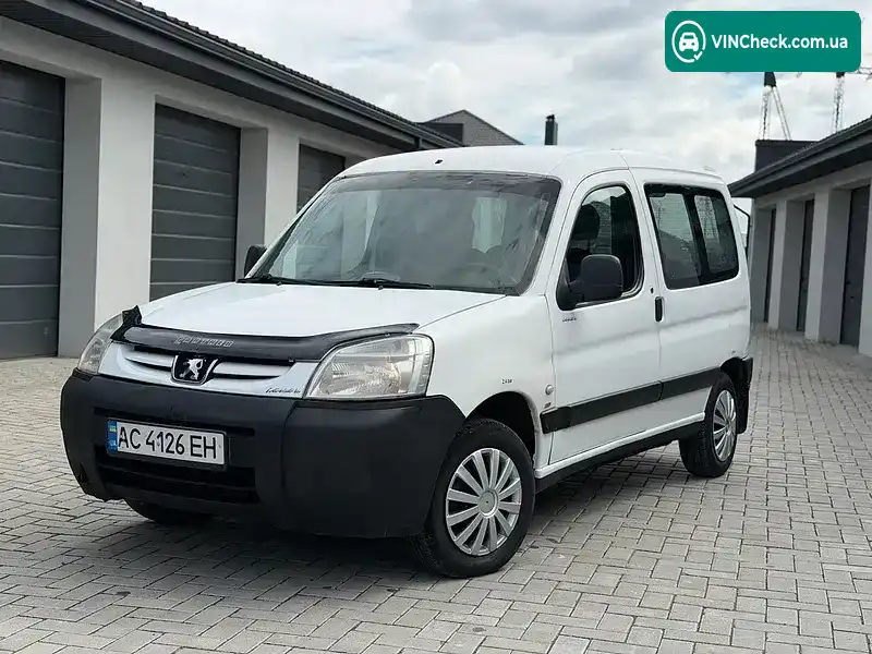 Peugeot Partner 2003, фото з оголошення 1 з 20, VIN VF3GCRHYB96052183