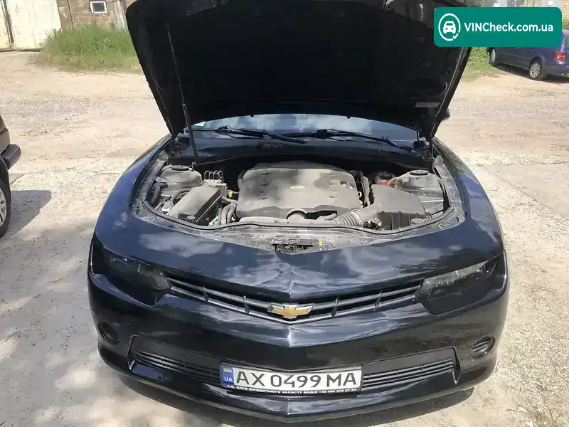 Chevrolet Camaro 2014, фото з оголошення 1 з 8, VIN 2G1FB1E32F9115736