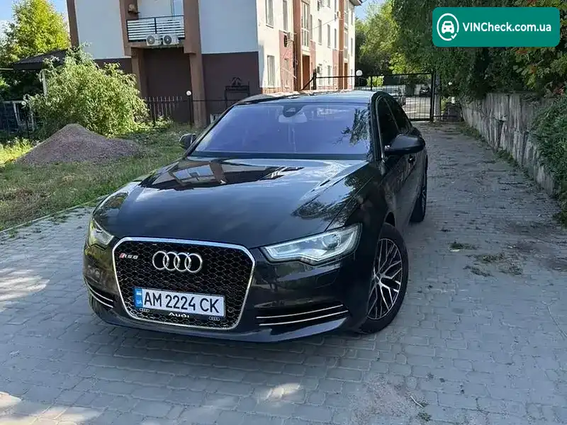 Audi A6 2012, фото з оголошення 1 з 10, VIN WAUZZZ4G7CN173883