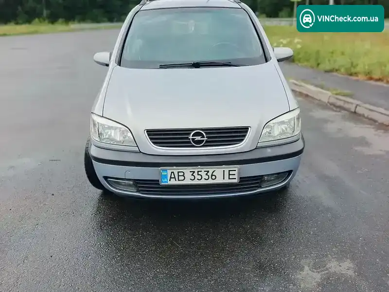 Opel Zafira 2000, фото з оголошення, VIN W0L0TGF7512063128