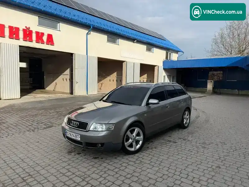 Audi A4 2002, фото з оголошення 1 з 11, VIN WAUZZZ8E33A257473