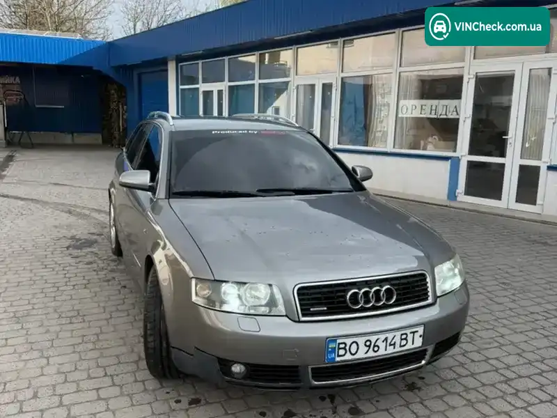 Audi A4 2002, фото з оголошення 2 з 11, VIN WAUZZZ8E33A257473
