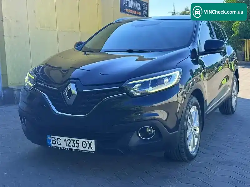 Renault Kadjar 2016, фото з оголошення 2 з 20, VIN VF1RFE00653633187