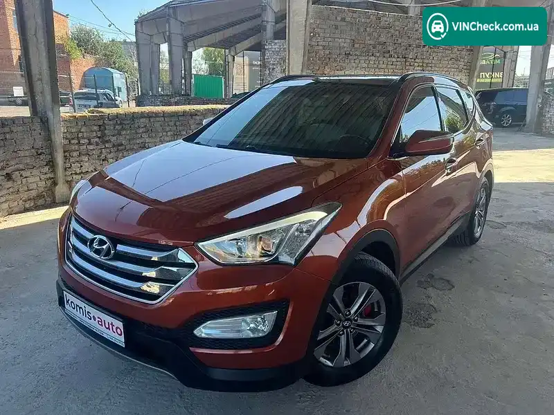 Hyundai Santa FE 2015, фото з оголошення 1 з 20, VIN 5XYZU3LB8FG289531