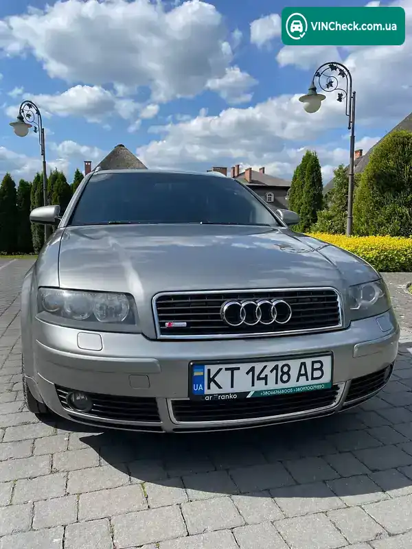 Audi A4 2003, фото з оголошення 2 з 21, VIN WAUZZZ8E44A122505