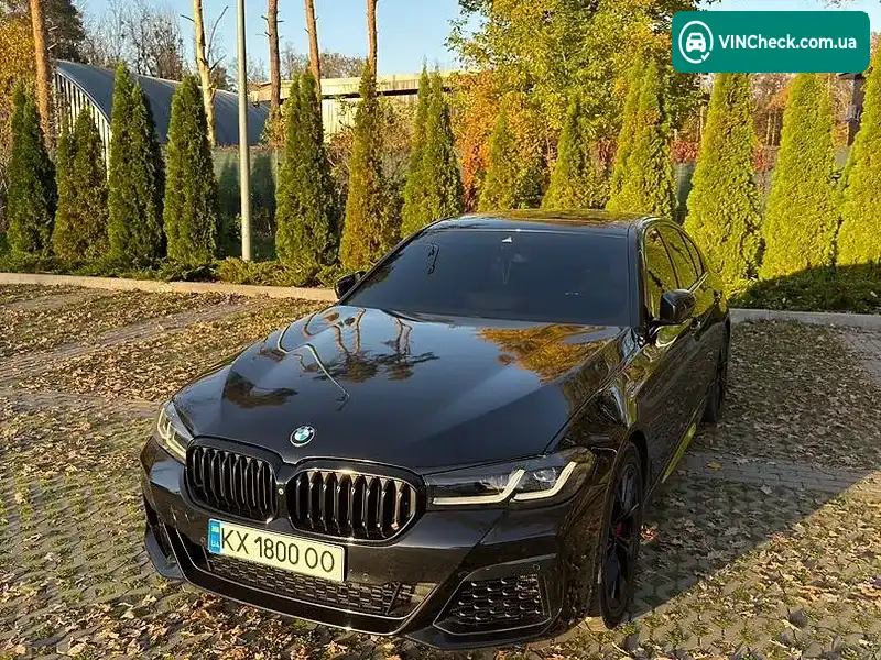 BMW 5 Series 2020, фото з оголошення 1 з 20, VIN WBA53BJ01MWW91692