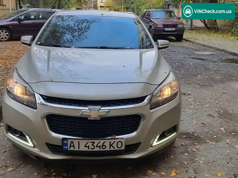 Chevrolet Malibu 2015, фото з оголошення 1 з 6, VIN 1G11E5SA4GF135958