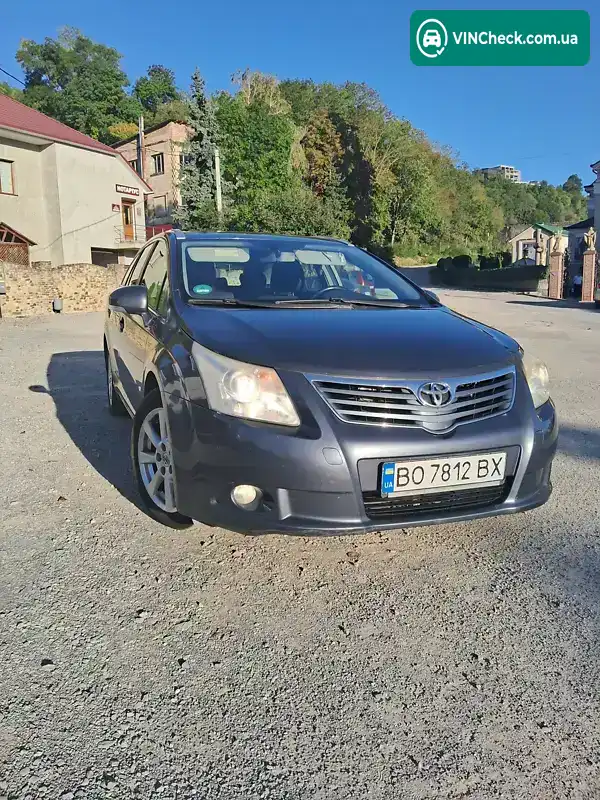 Toyota Avensis 2009, фото з оголошення 2 з 21, VIN SB1EA76LX0E008787