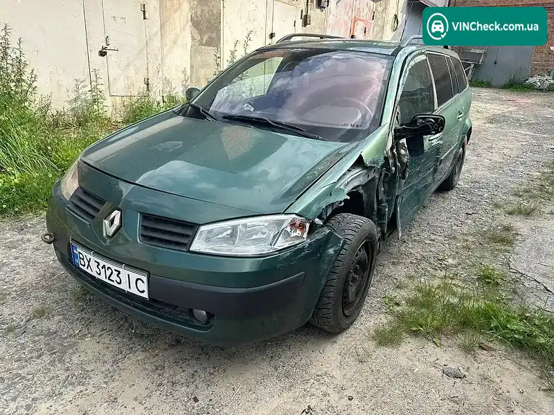Renault Megane 2003, фото з оголошення 1 з 14, VIN VF1KM0C0H29405252
