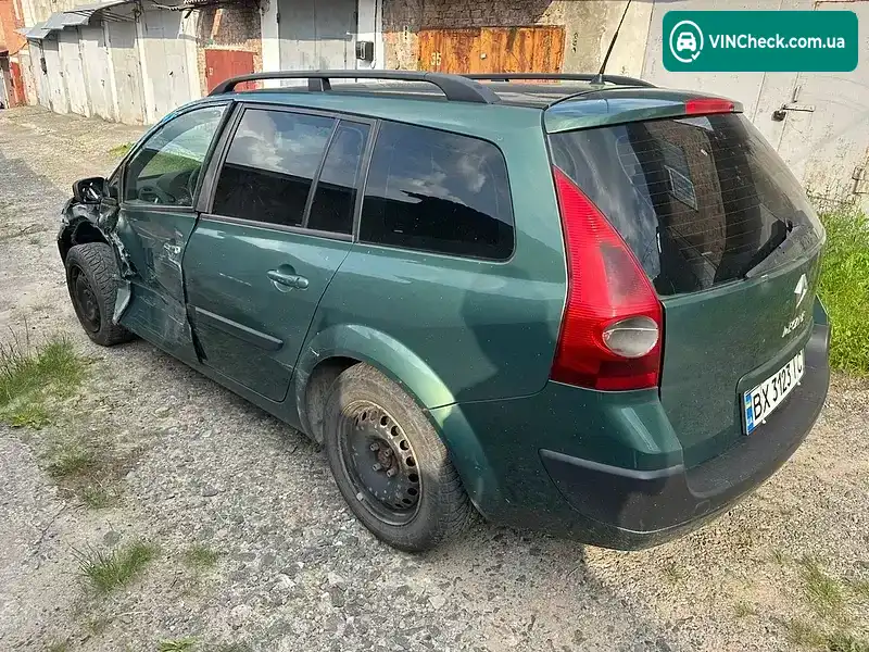 Renault Megane 2003, фото з оголошення 2 з 14, VIN VF1KM0C0H29405252
