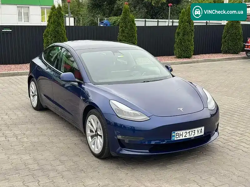 Tesla Model 3 2021, фото з оголошення 1 з 21, VIN 5YJ3E1EB9MF045153