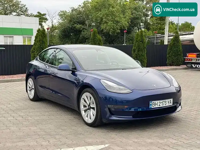 Tesla Model 3 2021, фото з оголошення 2 з 21, VIN 5YJ3E1EB9MF045153
