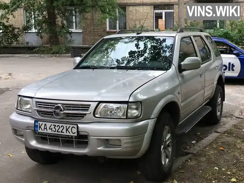 Opel Frontera 2003, фото з оголошення 1 з 8, VIN W0L06BG763V506736