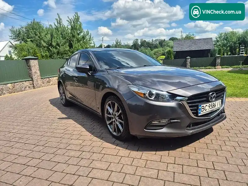 Mazda 3 2017, фото з оголошення 1 з 20, VIN 3MZBN1V33JM187698