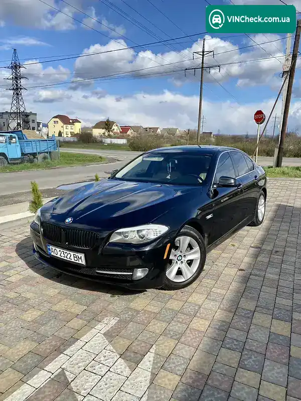 BMW 5 Series 2013, фото з оголошення 1 з 15, VIN WBAXH5C53DD113111