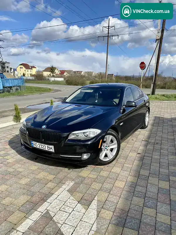 BMW 5 Series 2013, фото з оголошення 2 з 15, VIN WBAXH5C53DD113111