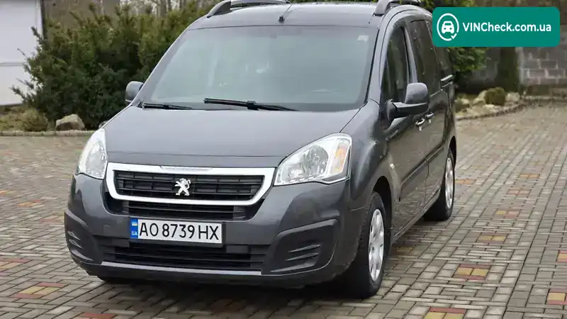Peugeot Partner 2015, фото з оголошення 1 з 20, VIN VF37JBHY6FJ780630