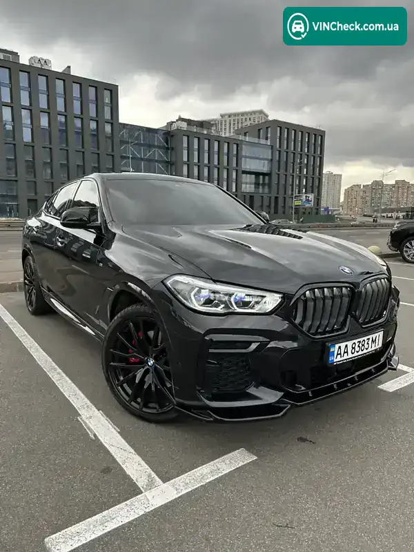 BMW X6 2022, фото з оголошення 1 з 15, VIN WBAGT210909L37579