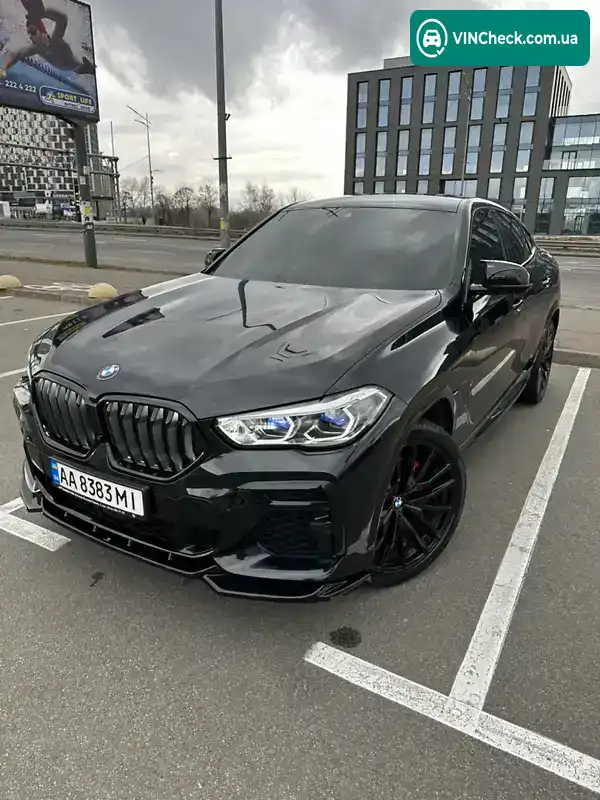BMW X6 2022, фото з оголошення 2 з 15, VIN WBAGT210909L37579