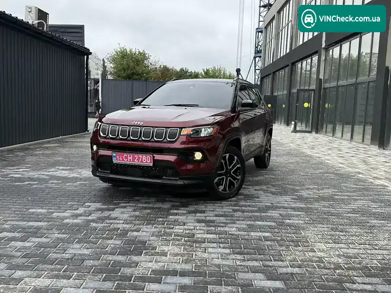 Jeep Compass 2022, фото з оголошення 1 з 20, VIN 3C4NJDCB6NT165729