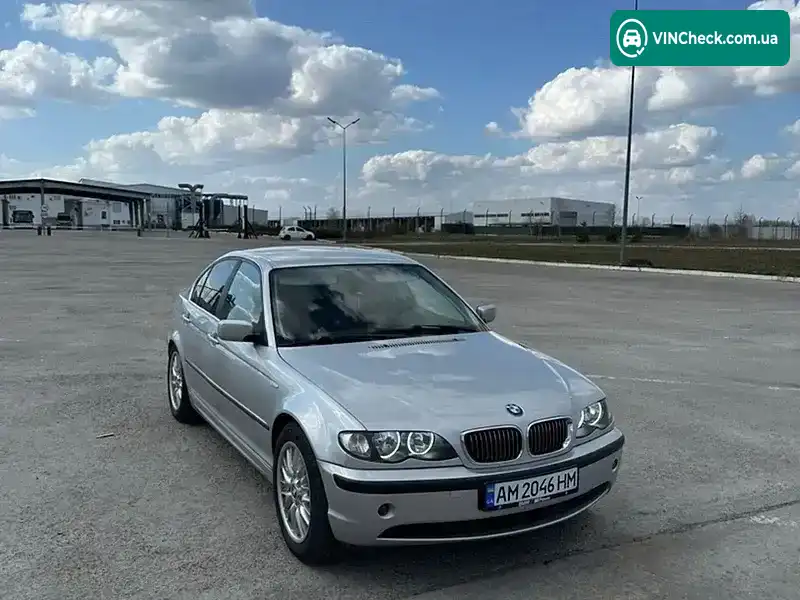 BMW 3 Series 2003, фото з оголошення 2 з 20, VIN WBAEV11020CG54136