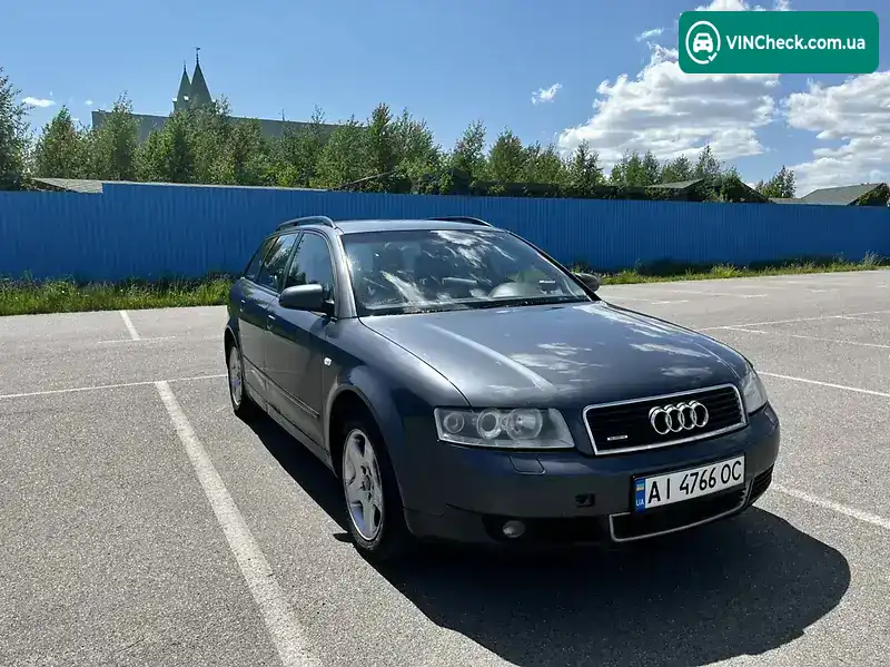 Audi A4 2003, фото з оголошення 1 з 14, VIN WAUZZZ8E13A139129